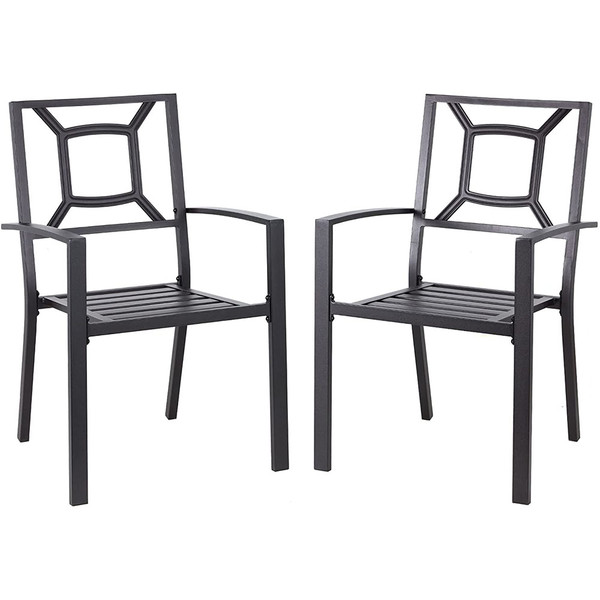 Outdoor Patio Dining Arm Chairs (Set of 2 to 6) product image
