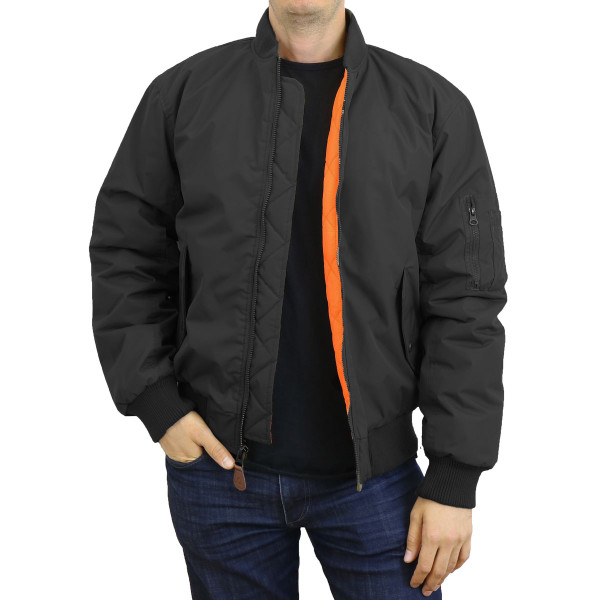 Men's Heavyweight MA-1 Flight Bomber Jacket product image