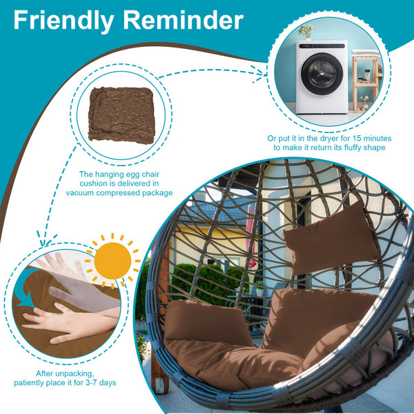 NewHome™ Hanging Basket Chair Cushion product image