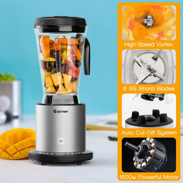 1500W Smoothie Maker High-Power Blender with 10 Speeds product image