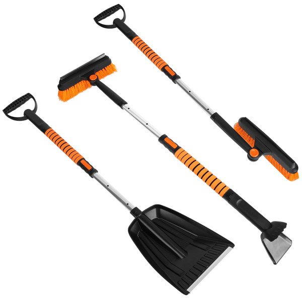42-Inch Extendable Snow Ice Car Scraper with Squeegee by iMounTEK® product image