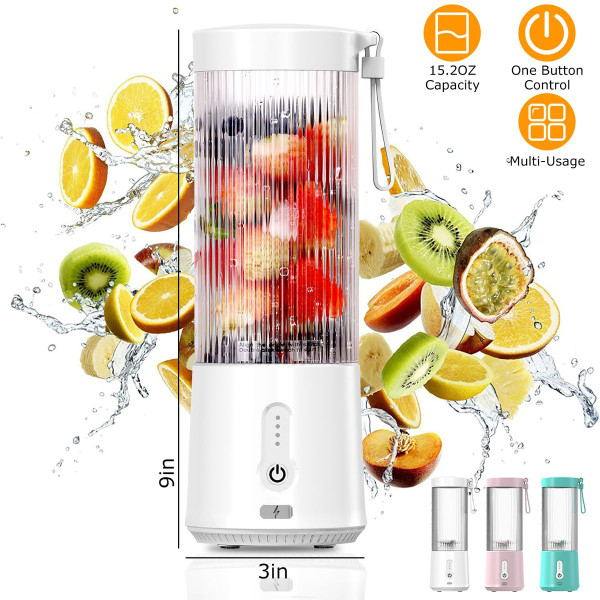 iMounTEK® 15-Ounce Portable Juice Blender, Stainless Steel product image