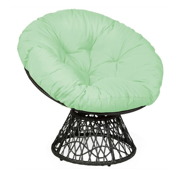 Rattan Ergonomic Swivel Papasan Chair product image