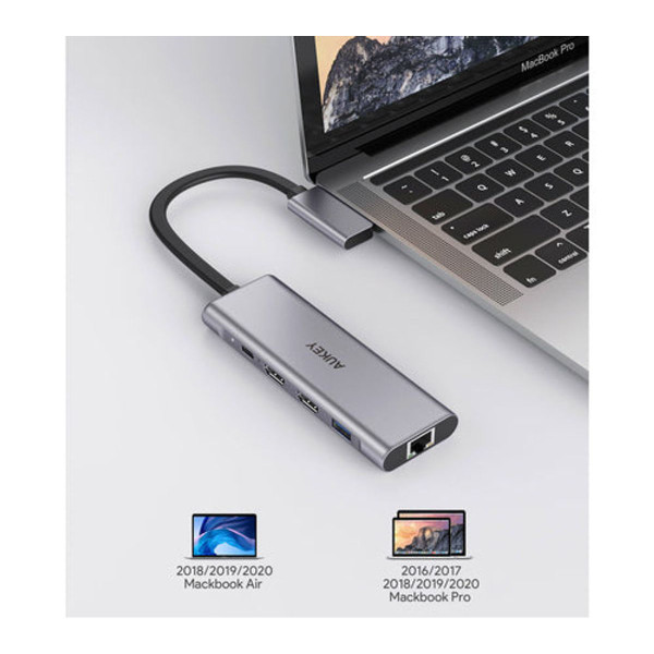 AUKEY 9-in-1 USB C Hub MacBook Pro Splitter product image