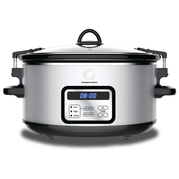 Complete Cuisine® 6-Quart Programmable Slow Cooker - Pick Your Plum