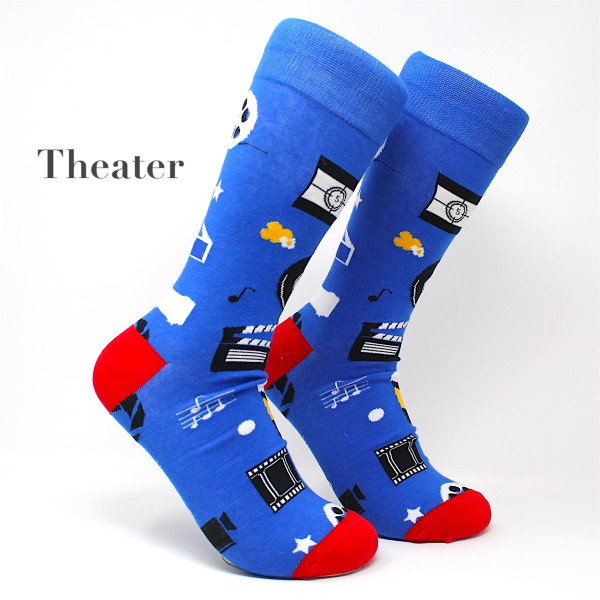 Men's Fun Cotton Socks (1-Pair) product image