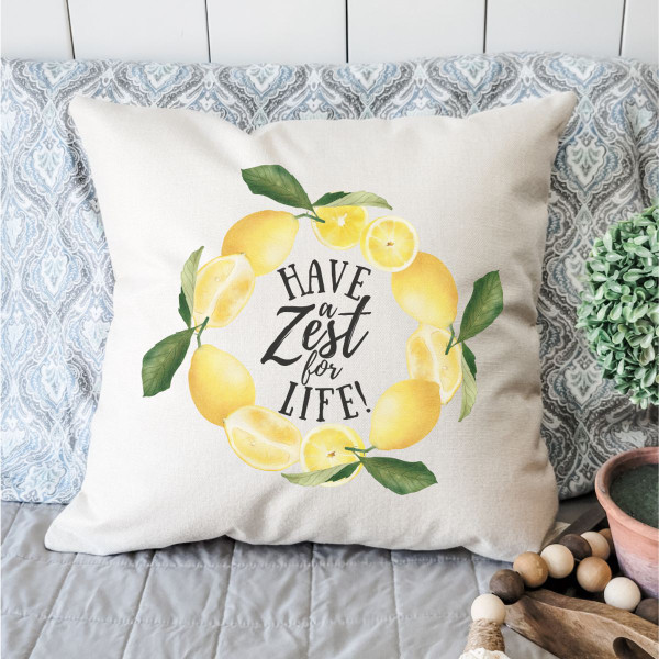 18 x 18-Inch Farmhouse Summertime Pillow Covers product image