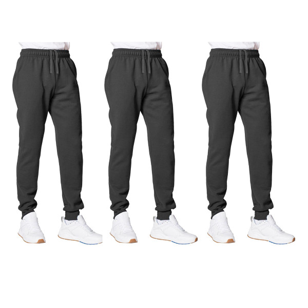 Men's Fleece-Lined Joggers (3-Pack) product image