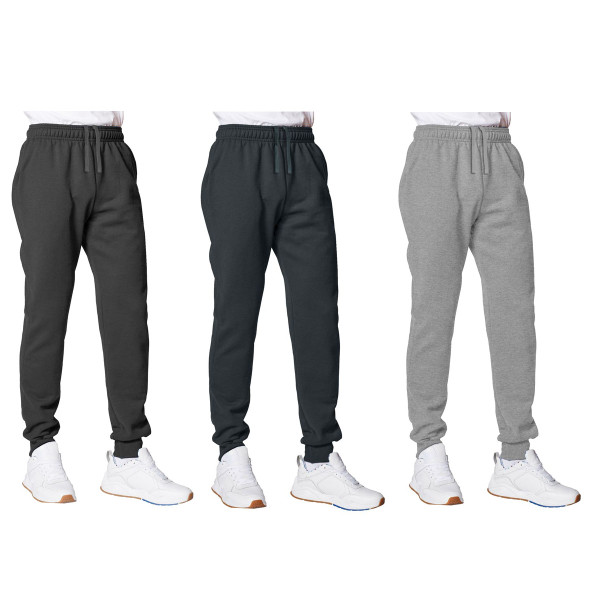 Men's Fleece-Lined Joggers (3-Pack) product image