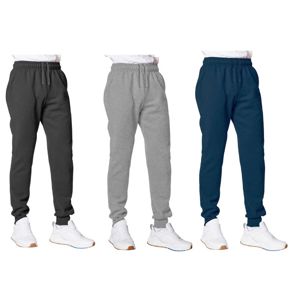 Men's Fleece-Lined Joggers (3-Pack) product image