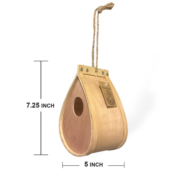 Handmade Wooden Pollinating Houses for Bees, Butterflies, and Birds product image