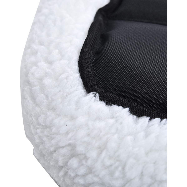 Faux Sherpa Padded Bolster Pet Bed by Amazon Basics® product image