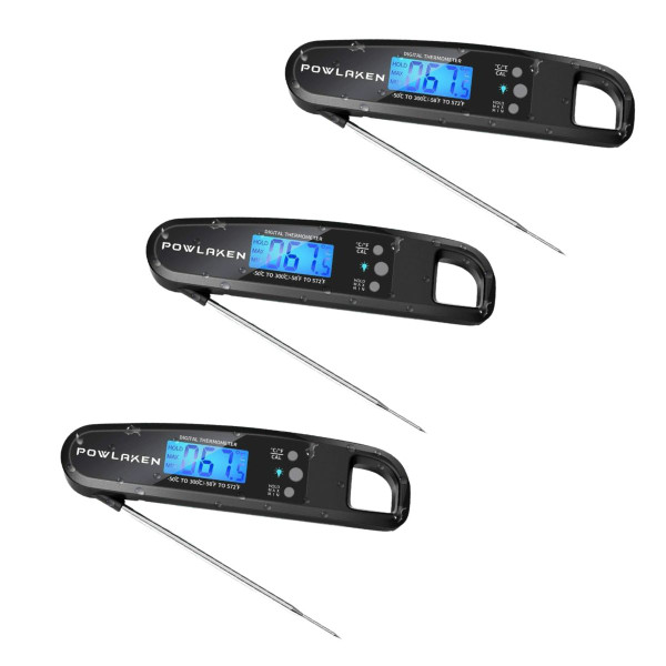Cheer Collection Foldable Instant Read Digital Food Thermometer