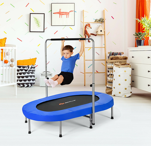 Foldable Double Mini Kids' Fitness Trampoline product image