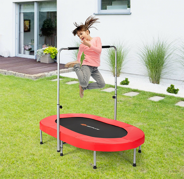 Foldable Double Mini Kids' Fitness Trampoline product image