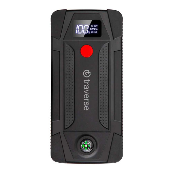 Traverse™ 1,000A Peak 12V Car Jump Starter with LCD product image