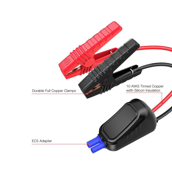 Traverse™ 1,000A Peak 12V Car Jump Starter with LCD product image