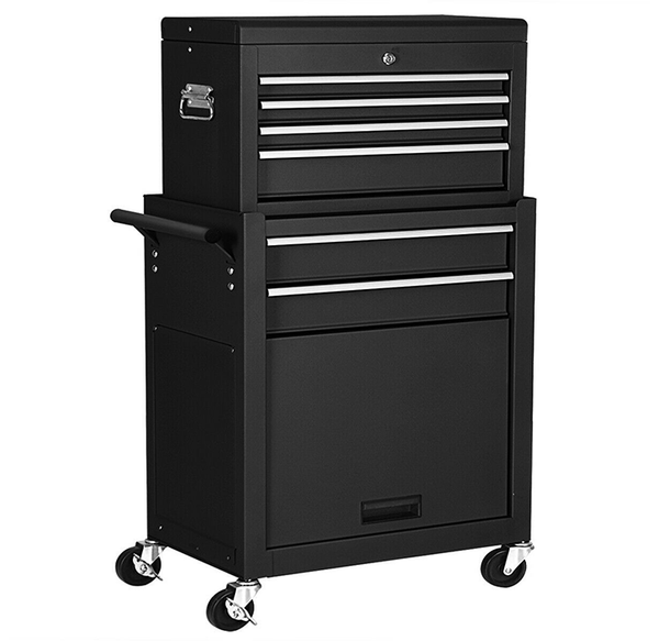 Rolling 2-in-1 6-Drawer Tool Cabinet product image
