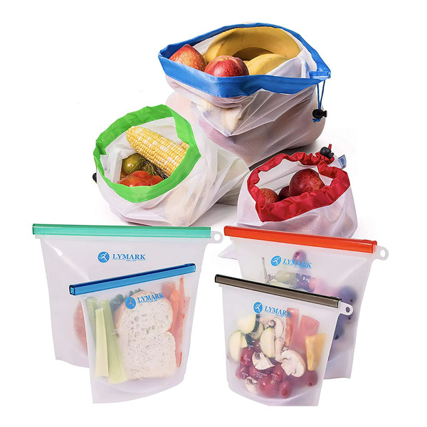 Lymark Reusable Food Storage Bags Bundle product image