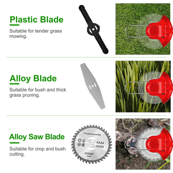 LakeForest® Electric Cordless Grass Trimmer product image