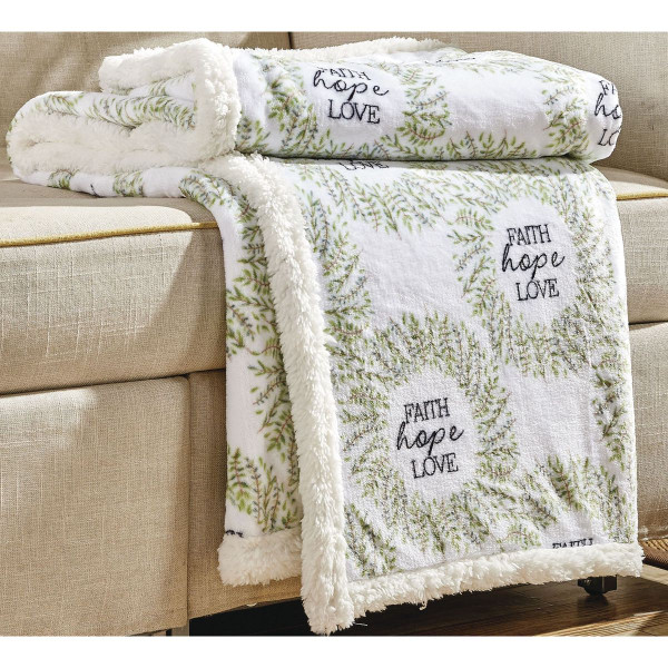 Noble House™ 50 x 60-Inch Printed Sherpa Throw product image