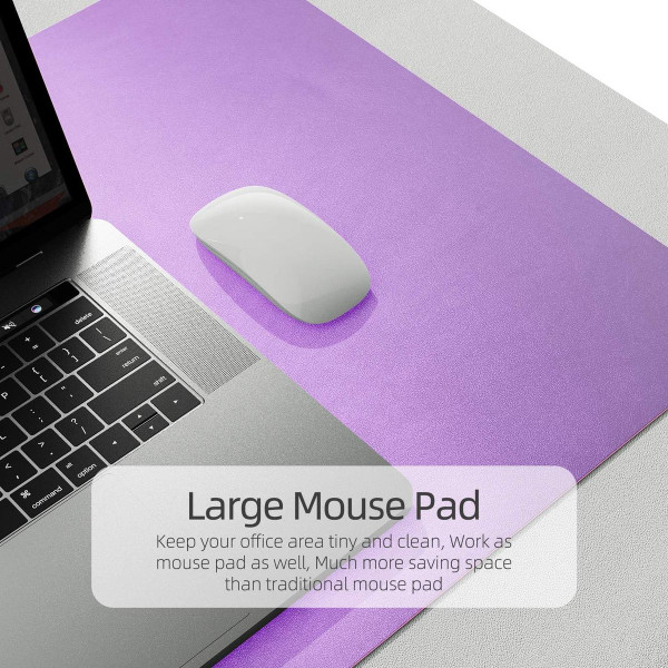 Non-Slip PU Leather Office Desk Mat Protector  product image