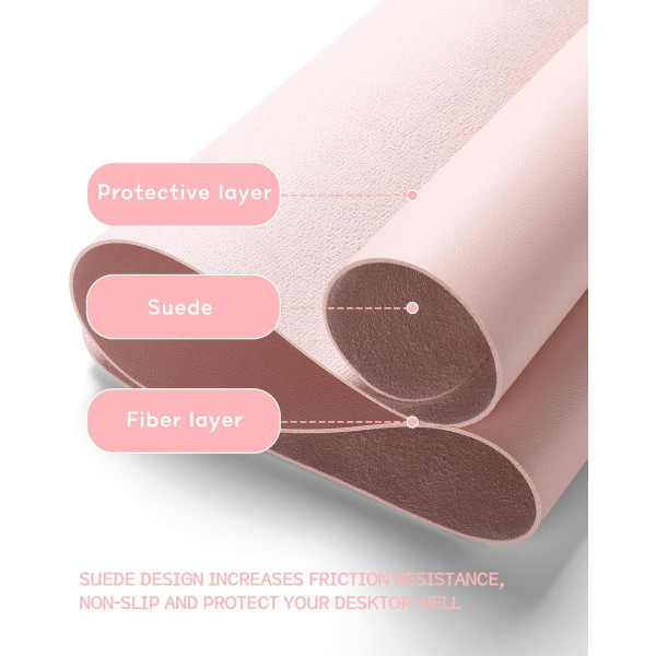Non-Slip PU Leather Office Desk Mat Protector  product image