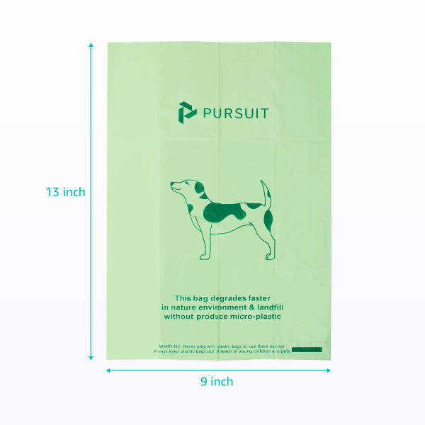 Biodegradable Dog Waste Bags with Dispenser by PURSUIT™ product image