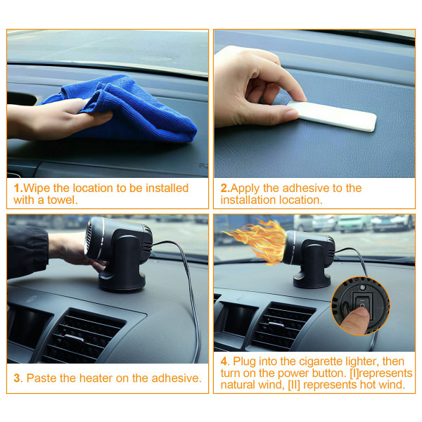 iMounTEK® Car Defroster/Heating Fan product image