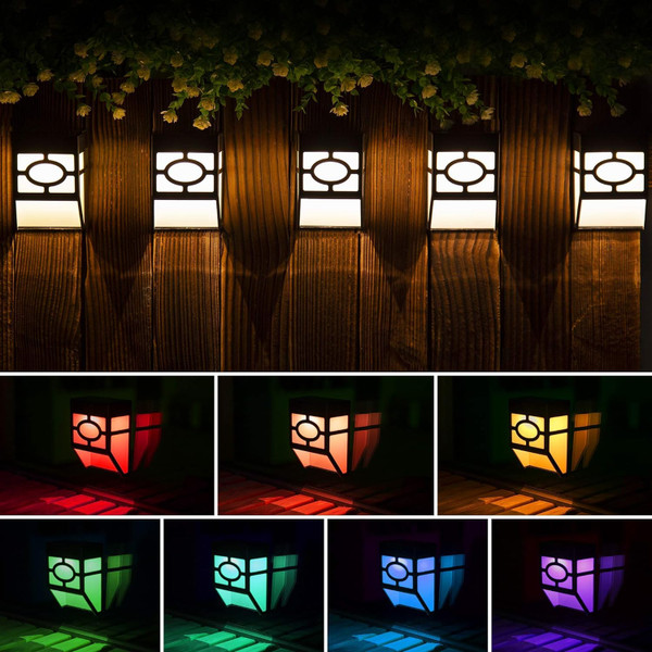 Solar Deck LED Lights, 2 Modes (8-Pack) product image