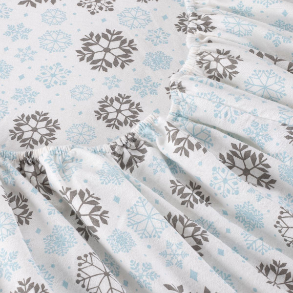 Kathy Ireland® 100% Turkish Cotton Flannel Sheet Set product image