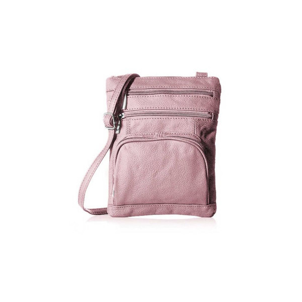 Super Soft Leather Crossbody Bag with Strap (3 Sizes) product image