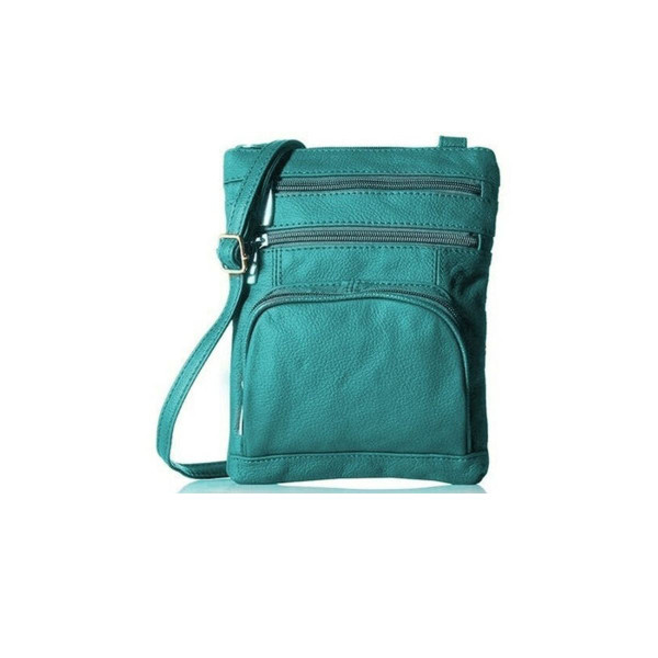 Super Soft Leather Crossbody Bag with Strap (3 Sizes) product image