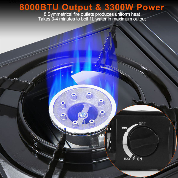 3300W Portable Camping Dual Fuel Stove product image