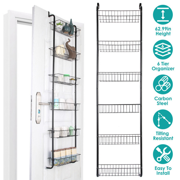 NewHome™ 6-Tier Over-the-Door Pantry Organizer Rack product image