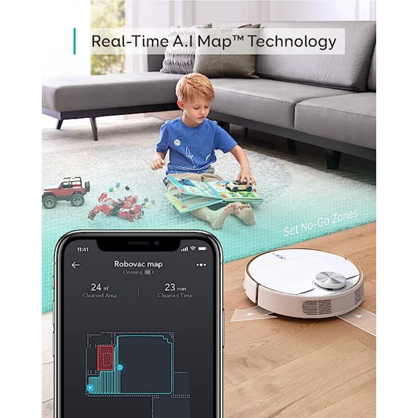 eufy® RoboVac L70 Hybrid Vacuum & Mop with iPath Laser Navigation product image