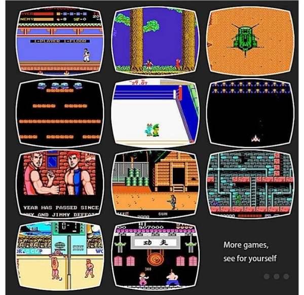 Retro Gaming Console with 600+ Classic Games product image
