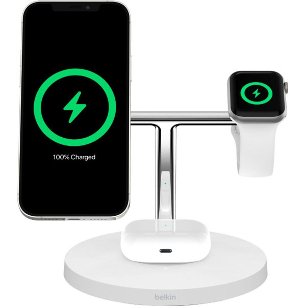 Belkin 3-in-1 Magsafe BoostCharge Pro Wireless Charger  product image