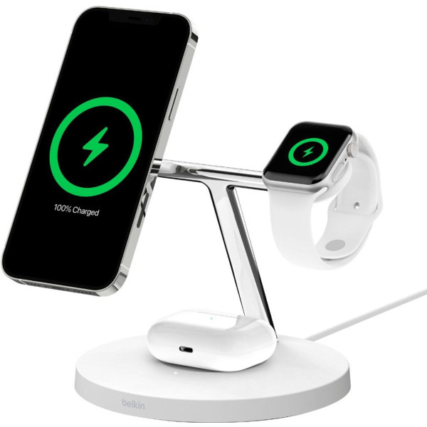 Belkin 3-in-1 Magsafe BoostCharge Pro Wireless Charger  product image