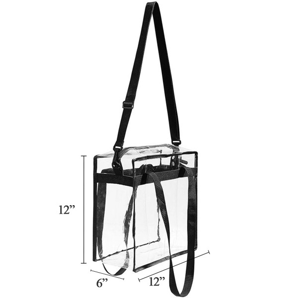 Stadium Approved Clear Tote Bag with Straps product image