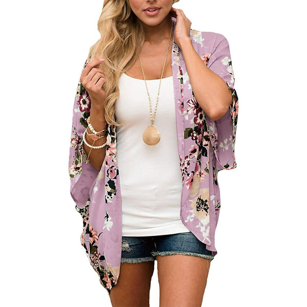 Women's Lightweight Cover-up Kimono Cardigan product image