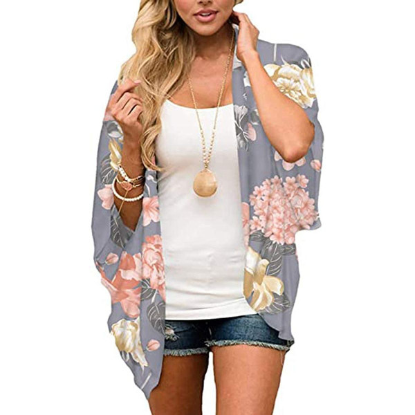 Women's Lightweight Cover-up Kimono Cardigan product image