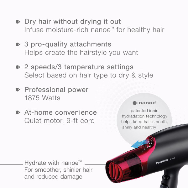 Panasonic Nano Moisture Infusion Hair Dryer product image