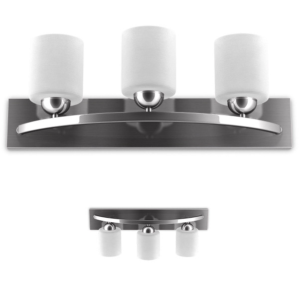 Glass Wall Sconce for 3 Bulbs product image