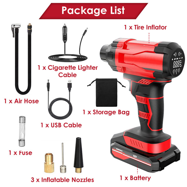 iMounTEK® Digital Car Tire Air Pump product image