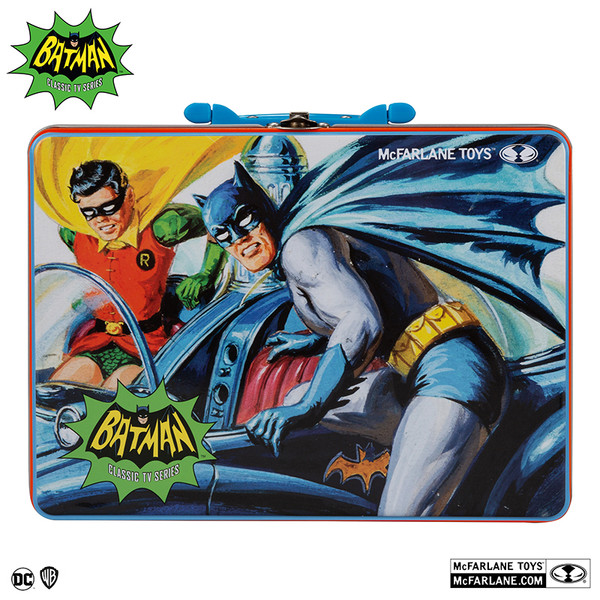 DC® Batman 1966 Retro Series 4-Figure Set Lunch Tin product image
