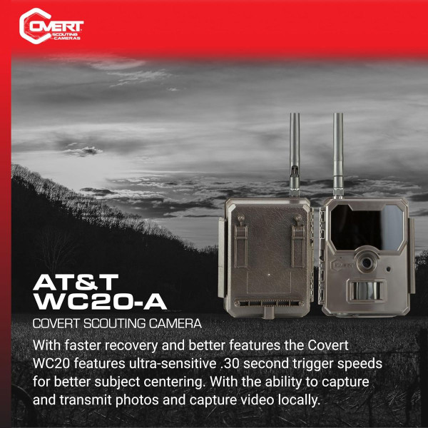 Covert WC20-A 4G LTE Scouting Trail Camera product image