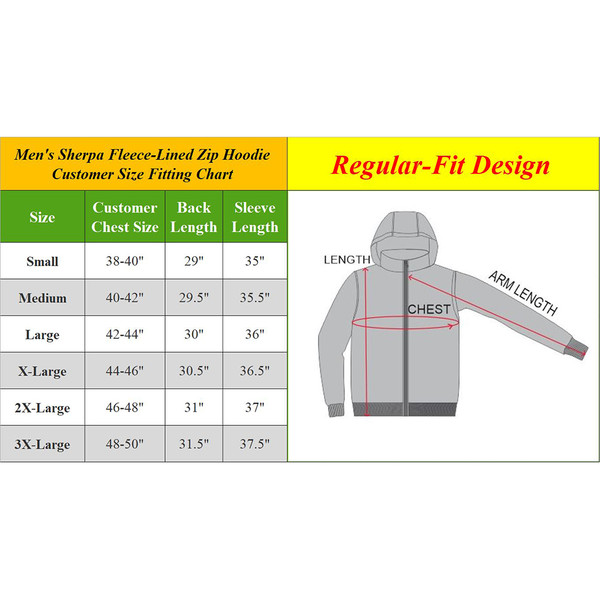 Men's Tech Sherpa Fleece-Lined Zip-up Hoodie (2-Pack) product image