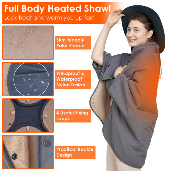 LakeForest® Electric Heated Throw Blanket product image
