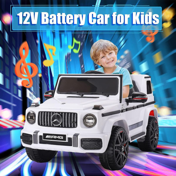 Kids' AMG G-Wagon Ride-on Car with Parent Control product image